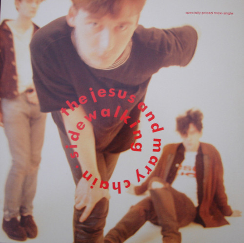 Album cover art for "Sidewalking" by The Jesus and Mary Chain