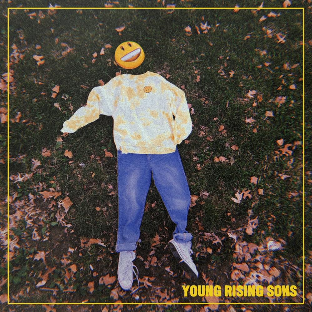 Album cover art for "Happy" by Young Rising Sons