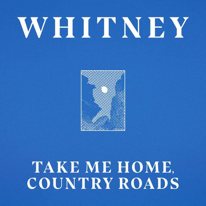 Album cover art for "Take Me Home, Country Roads" by Whitney & Waxahatchee