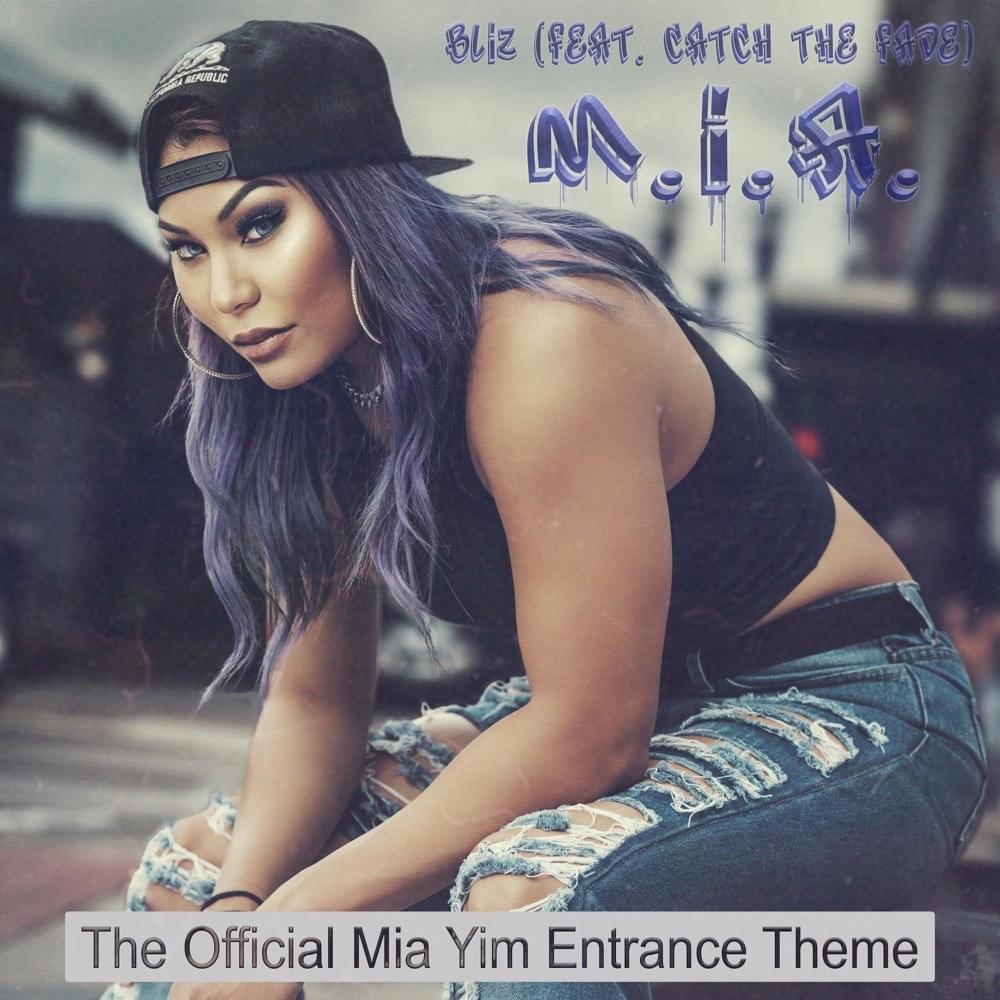 Album cover art for "M.I.A." by Bliz & Catch The Fade