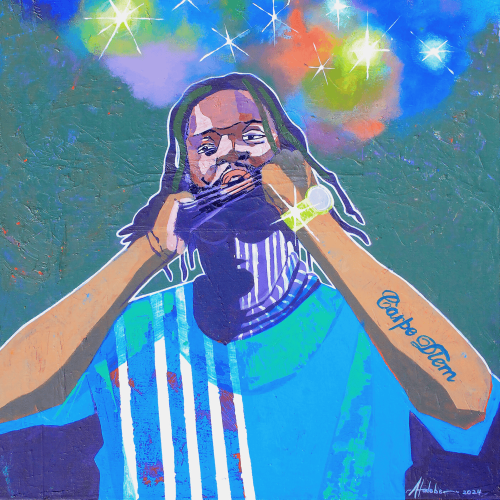 Album cover art for "Fuji" by Jords & Kojey Radical