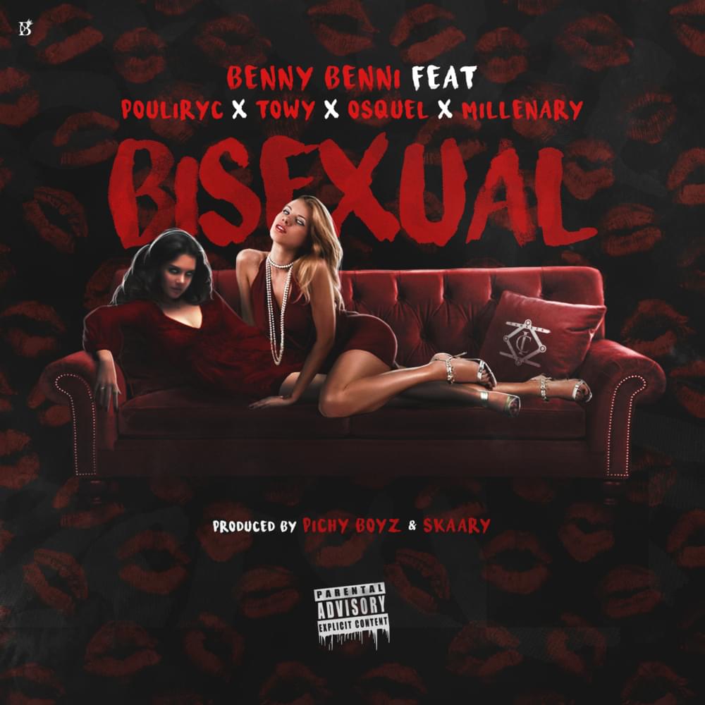 Album cover art for "Bisexual" by Benny Benni & Pouliryc & Milly & Osquel & Towy