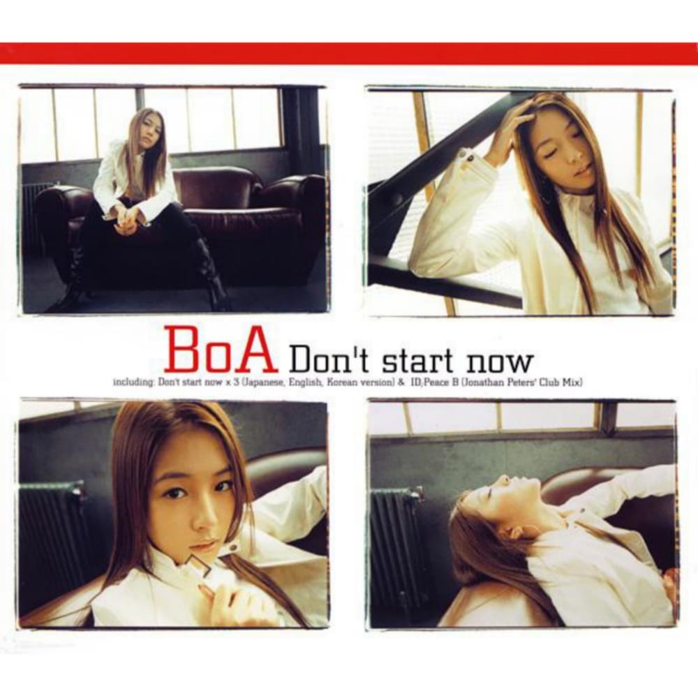 Album cover art for "Don’t start now -JPN ver.-" by BoA (보아)