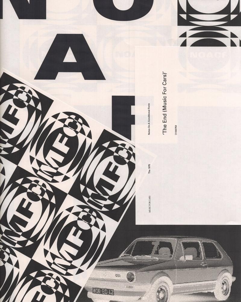 Album cover art for "The End (Music for Cars)" by The 1975