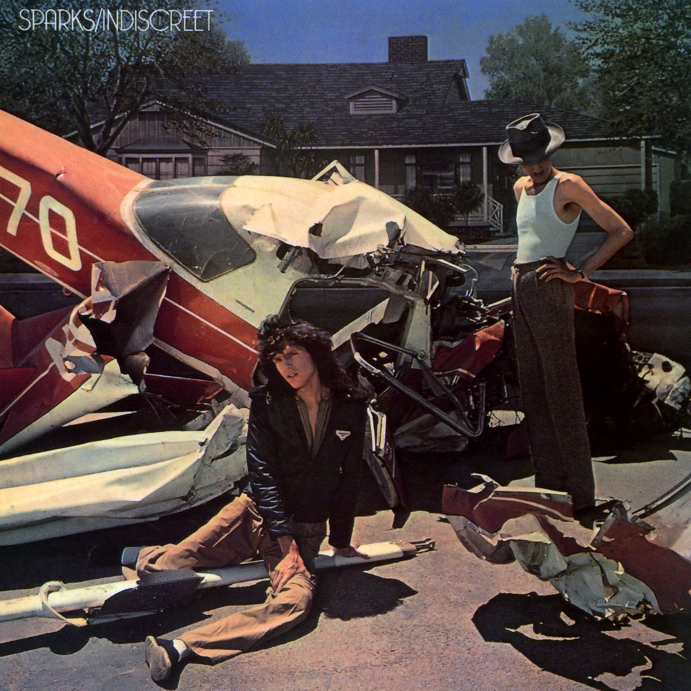 Album cover art for "England" by Sparks