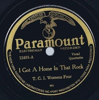 I Got A Home In That Rock by T.C.I. Women’s Four