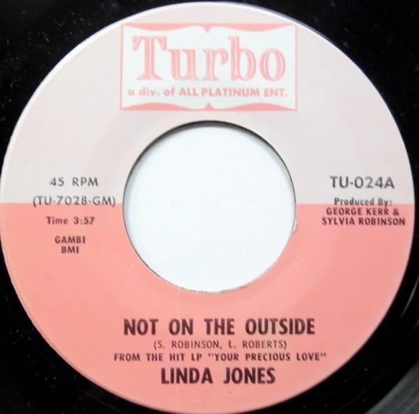 Not On The Outside by Linda Jones