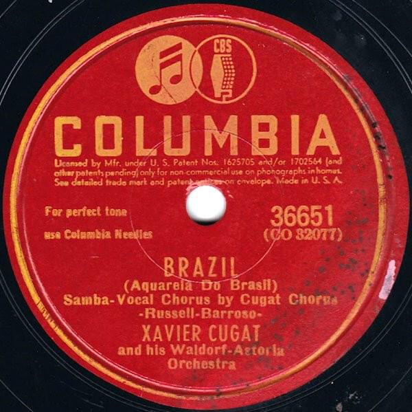 Brazil by Xavier Cugat