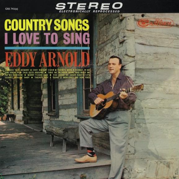 Album cover art for "You Know How Talk Gets Around" by Eddy Arnold