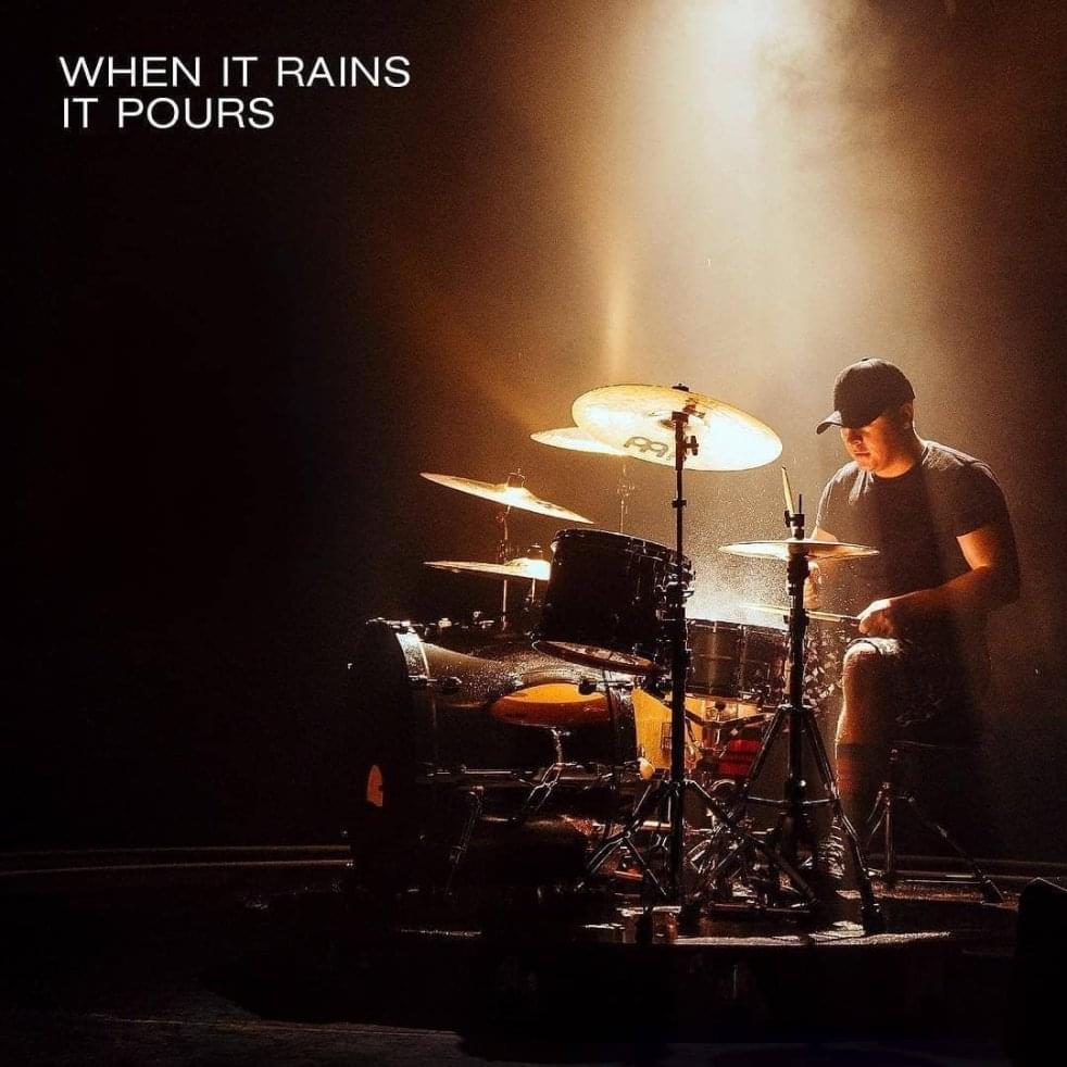 Album cover art for "When It Rains It Pours" by Tokio Hotel