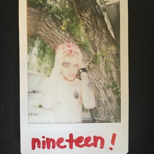 Album cover art for "nineteen" by Lil Peep