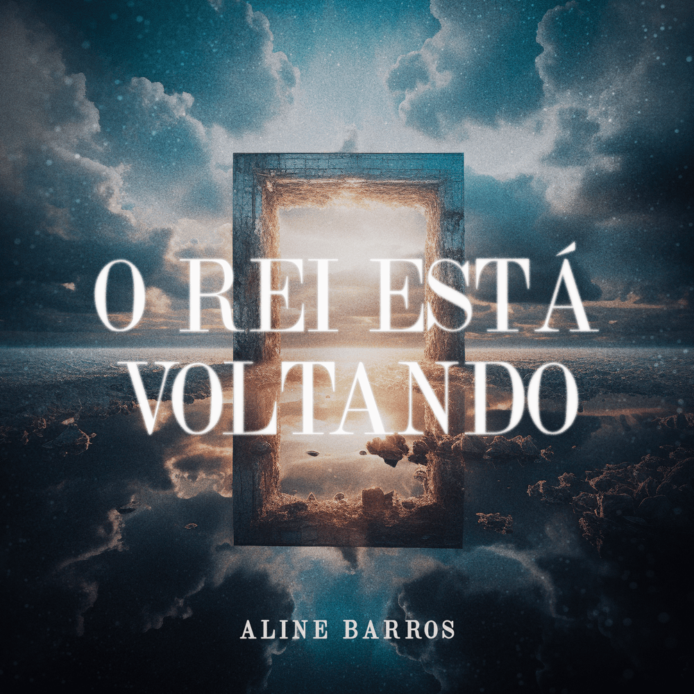 Album cover art for "O Rei Está Voltando" by Aline Barros
