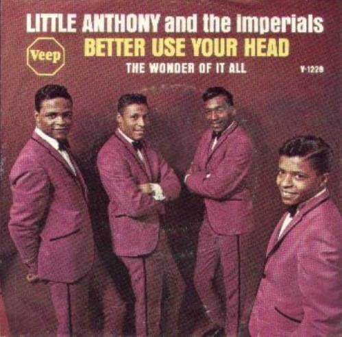 Album cover art for "Better Use Your Head" by Little Anthony & The Imperials