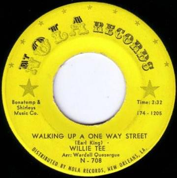 Walking Up A One Way Street by Willie Tee