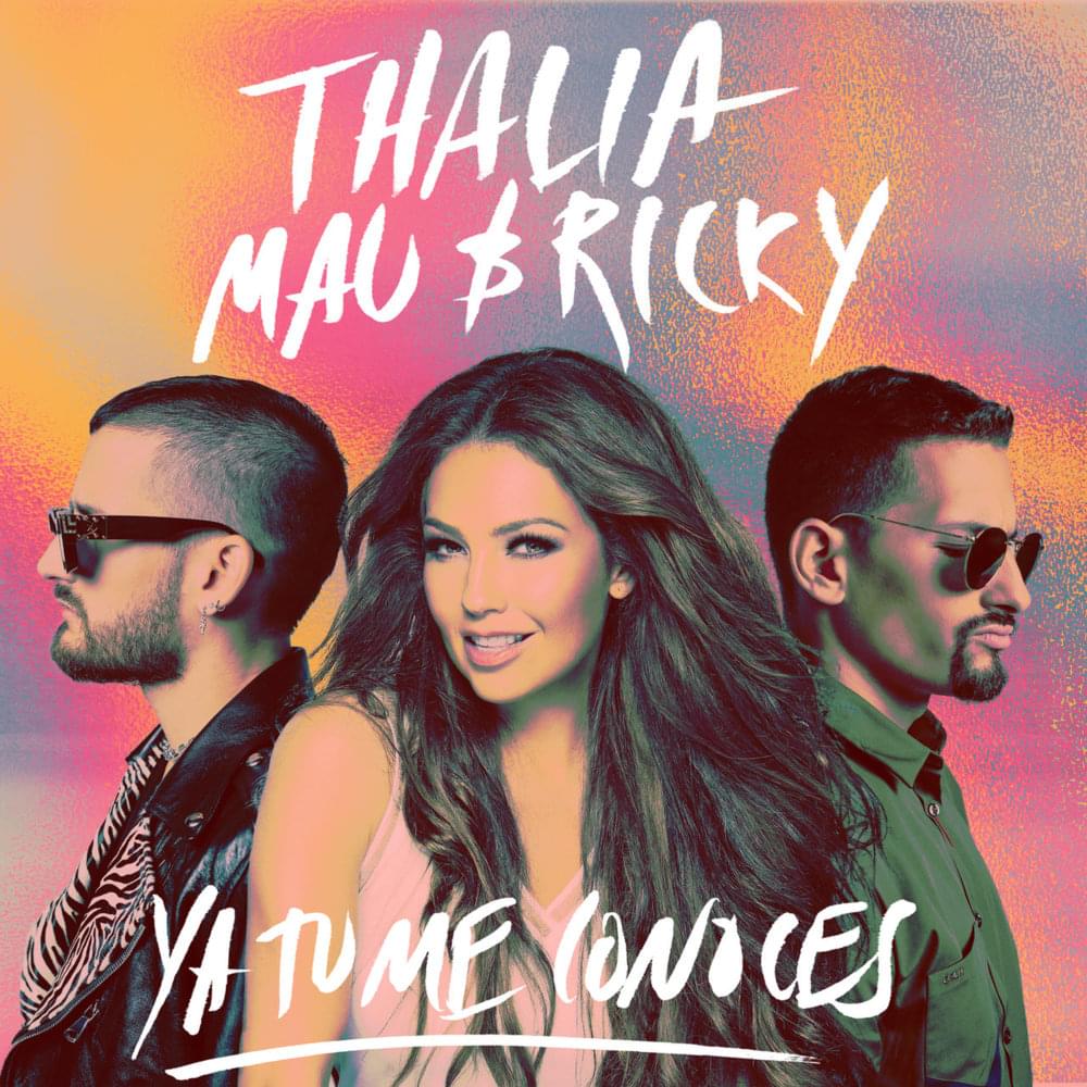 Album cover art for "Ya Tú Me Conoces" by Thalía