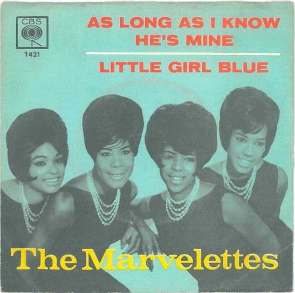 Album cover art for "As Long As I Know He’s Mine" by The Marvelettes