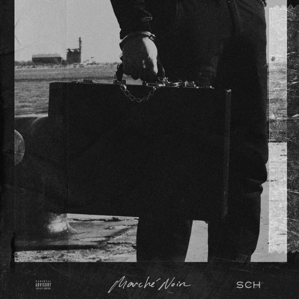 Album cover art for "Marché noir" by SCH