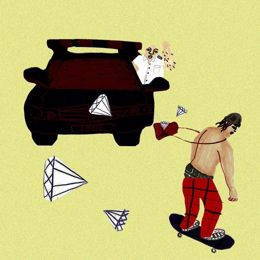 Album cover art for "БРИЛЛИАНТЫ (DIAMONDS)" by 044 ROSE