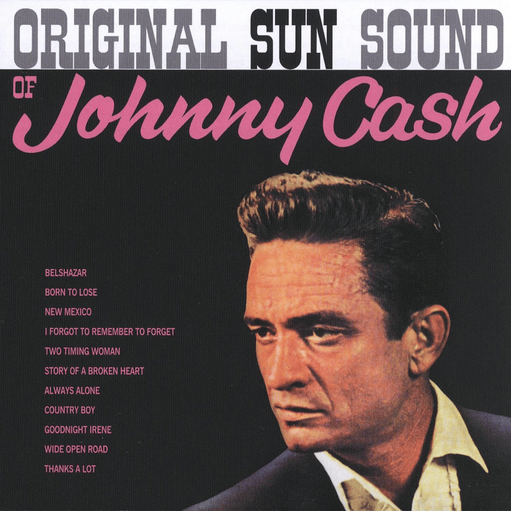 Album cover art for "Wide Open Road" by Johnny Cash