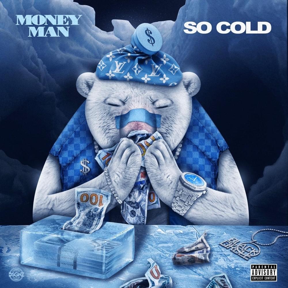 Album cover art for "So Cold" by Money Man