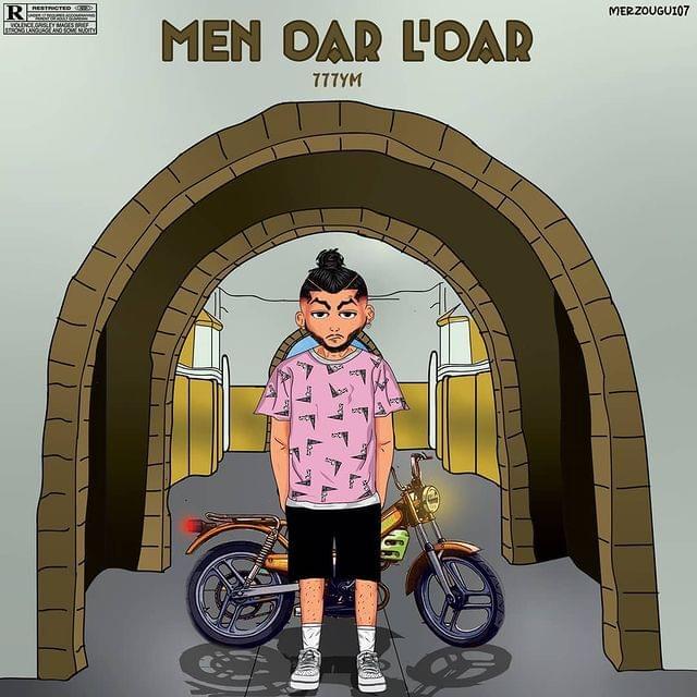 Album cover art for "Men Dar Ldar" by 777YM