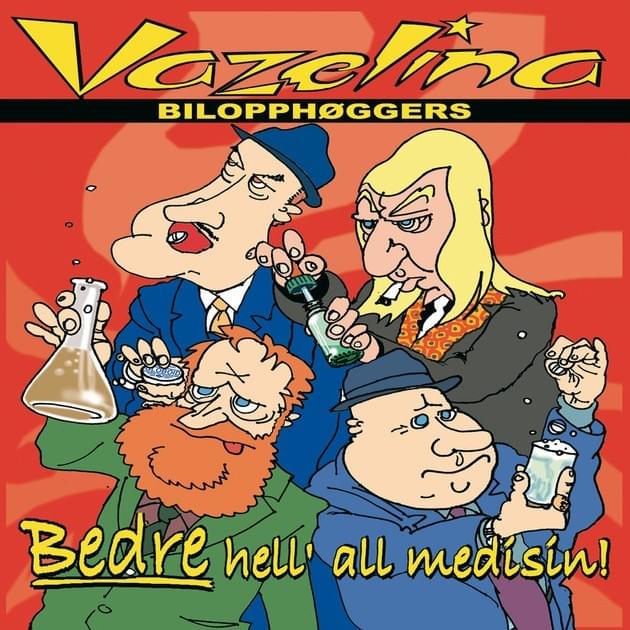 Album cover art for "Hem att tel jul" by Vazelina Bilopphøggers