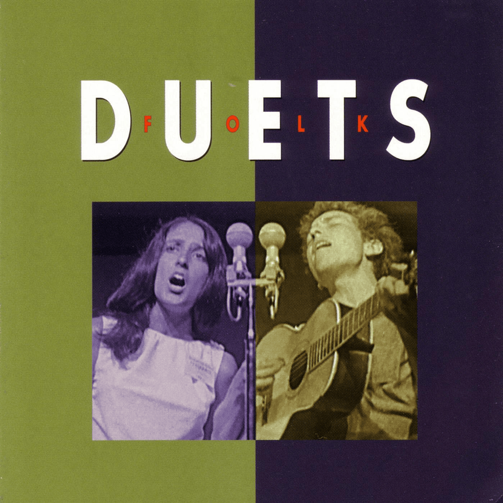 Album cover art for "Colours (Live)" by Joan Baez