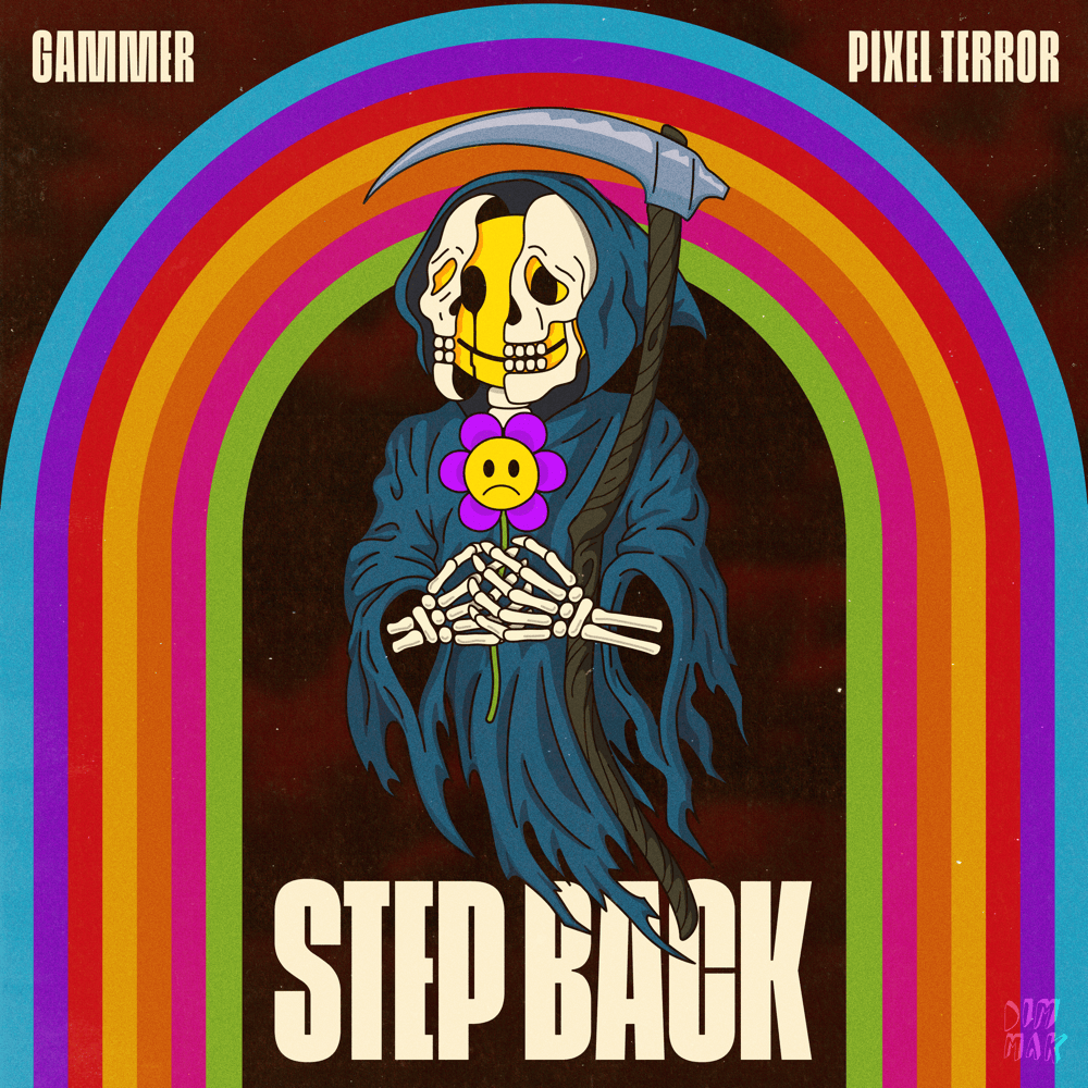 Album cover art for "Step Back" by Grammar