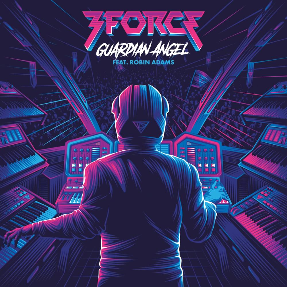 Album cover art for "Guardian Angel" by 3FORCE & Robin Adams