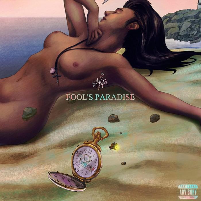 Album cover art for "Fool’s Paradise {DENIAL}" by Akinola Pedro
