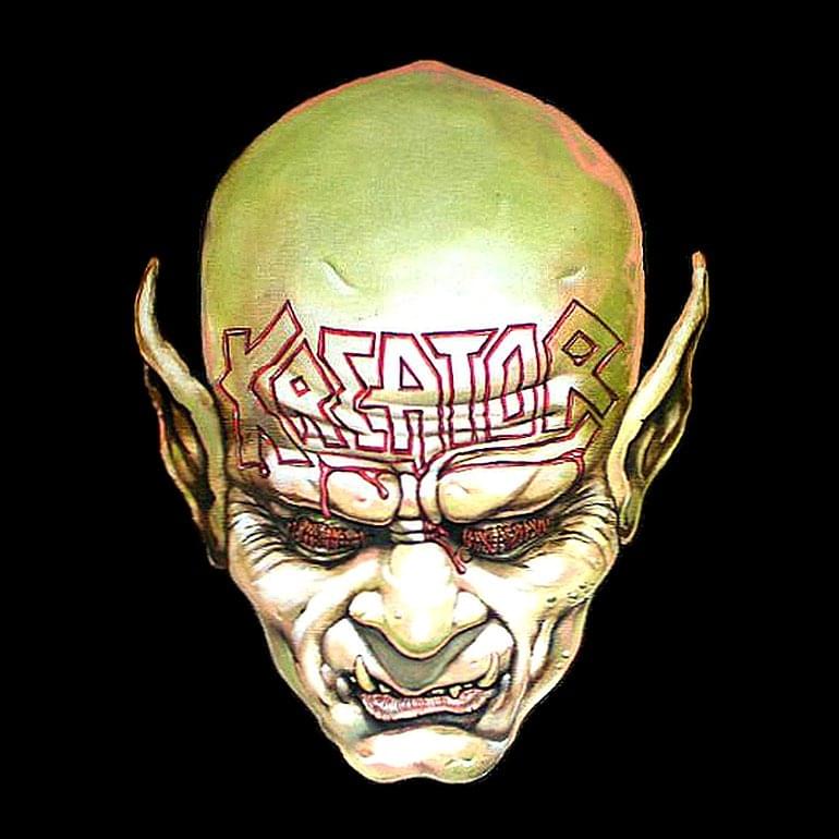 Album cover art for "Behind the Mirror" by Kreator