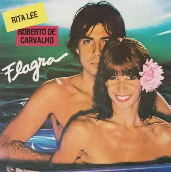 Album cover art for "Flagra" by Rita Lee