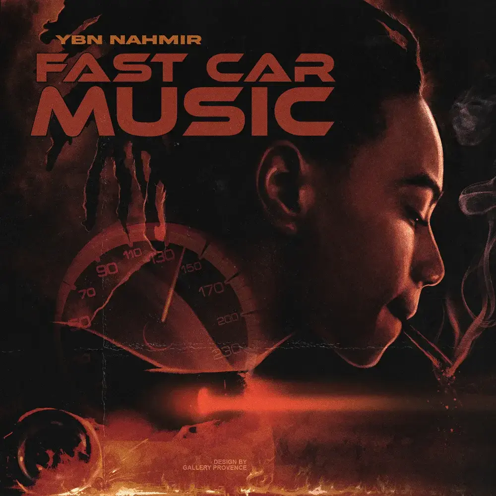 Album cover art for "Fast Car Music (STAIN)" by YBN Nahmir