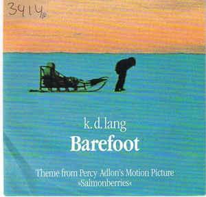 Album cover art for "Barefoot" by k.d. lang
