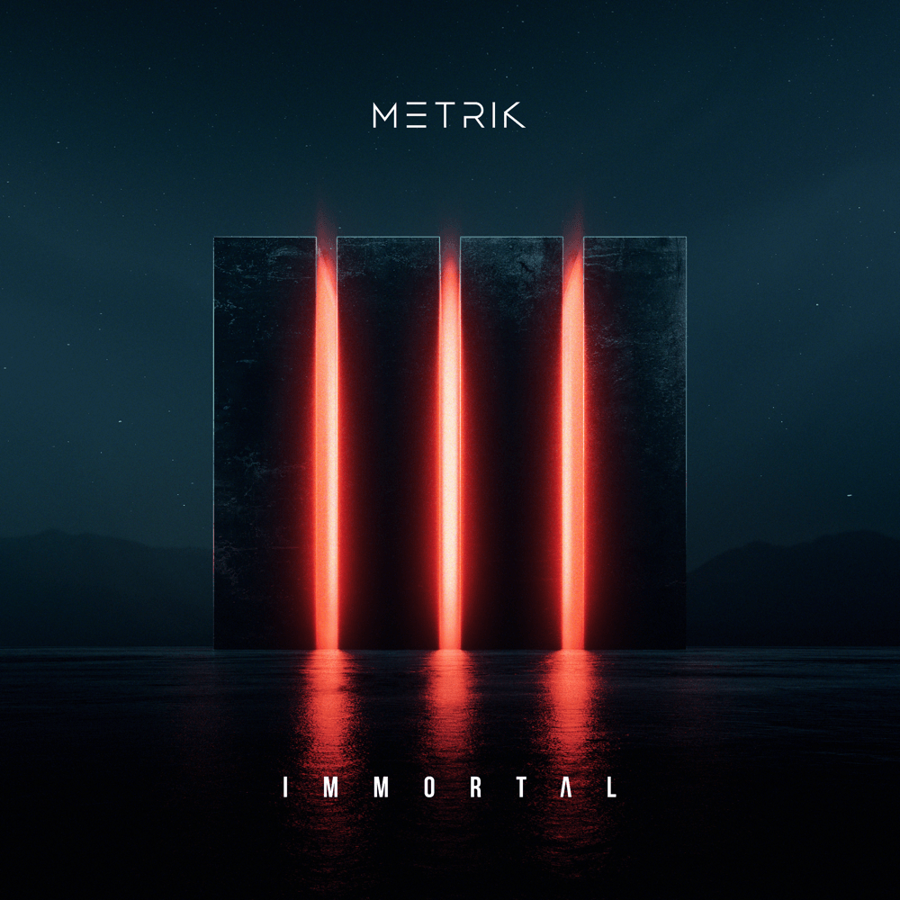 Album cover art for "Immortal" by Metrik