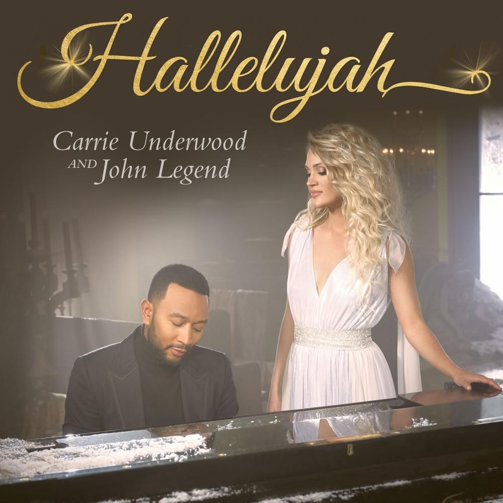 Album cover art for "Hallelujah" by Carrie Underwood
