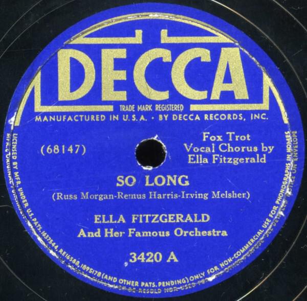 Album cover art for "Five O’Clock Whistle" by Ella Fitzgerald