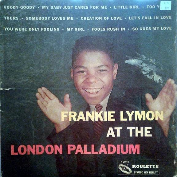 Album cover art for "Goody, Goody" by Frankie Lymon & The Teenagers