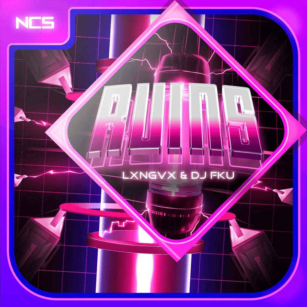 Album cover art for "RUINS" by LXNGVX