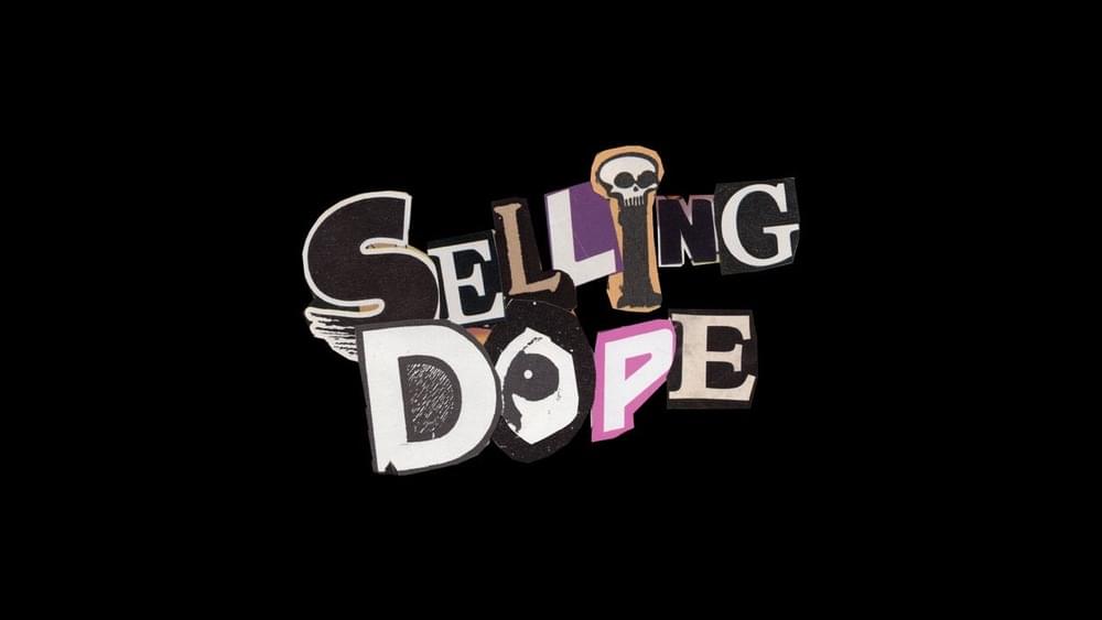 Album cover art for "Selling Dope" by Esham