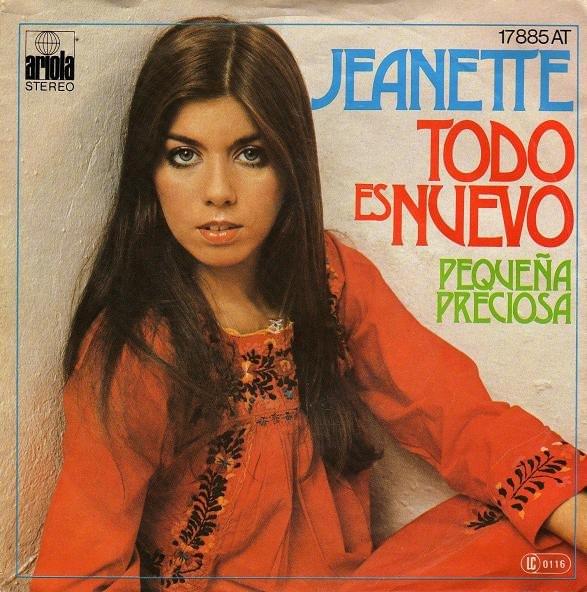 Album cover art for "Todo es Nuevo" by Jeanette