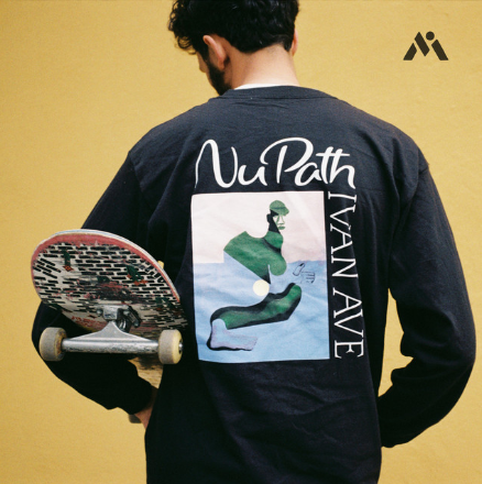 Album cover art for "Nu Path" by Ivan Ave