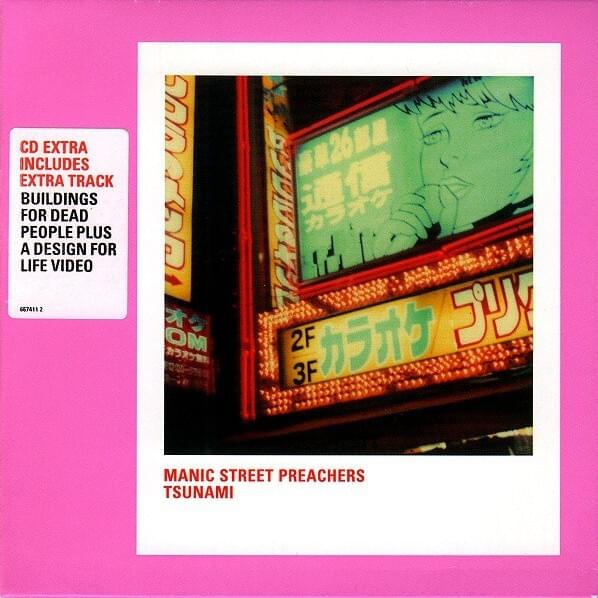 Album cover art for "Tsunami (Electron Ray Tube mix)" by Manic Street Preachers