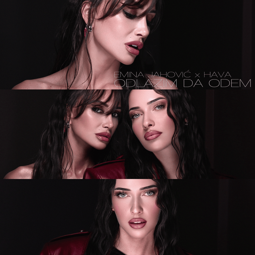 Album cover art for "Odlazim da odem" by Emina Jahović & Hava