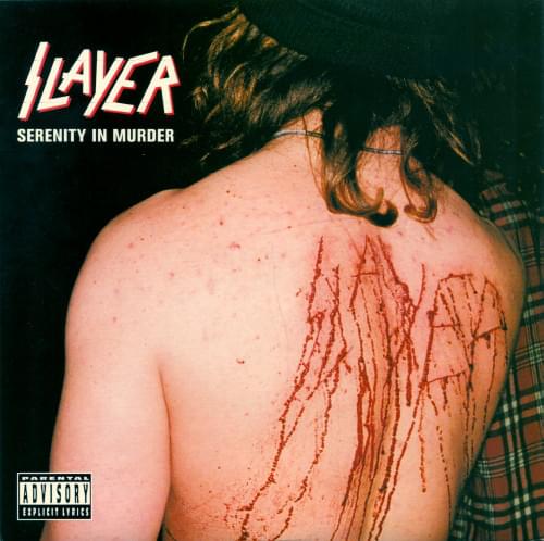 Album cover art for "Serenity in Murder" by Slayer
