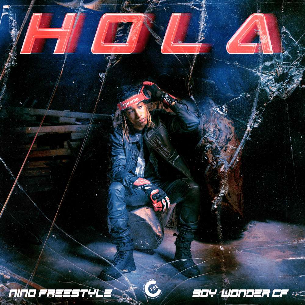 Album cover art for "Hola" by Boy Wonder CF