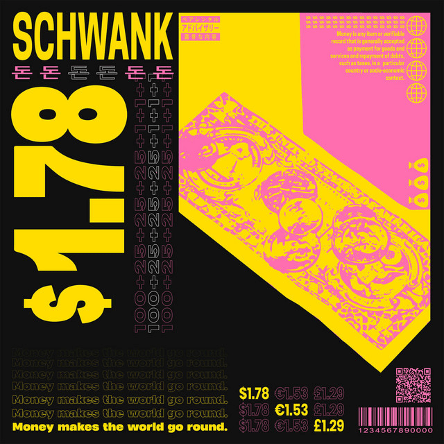 Album cover art for "$1.78" by Schwank