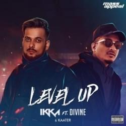 Album cover art for "Level Up" by Ikka & DIVINE & Kaater