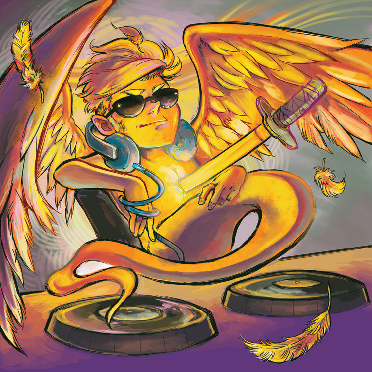Album cover art for "Davesprite" by Toby Fox