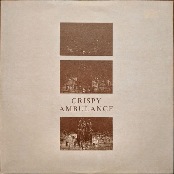 Album cover art for "Deaf" by Crispy Ambulance